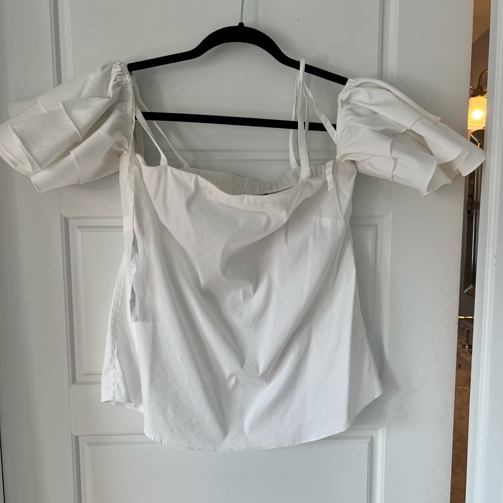 White House Black Market off the shoulder top